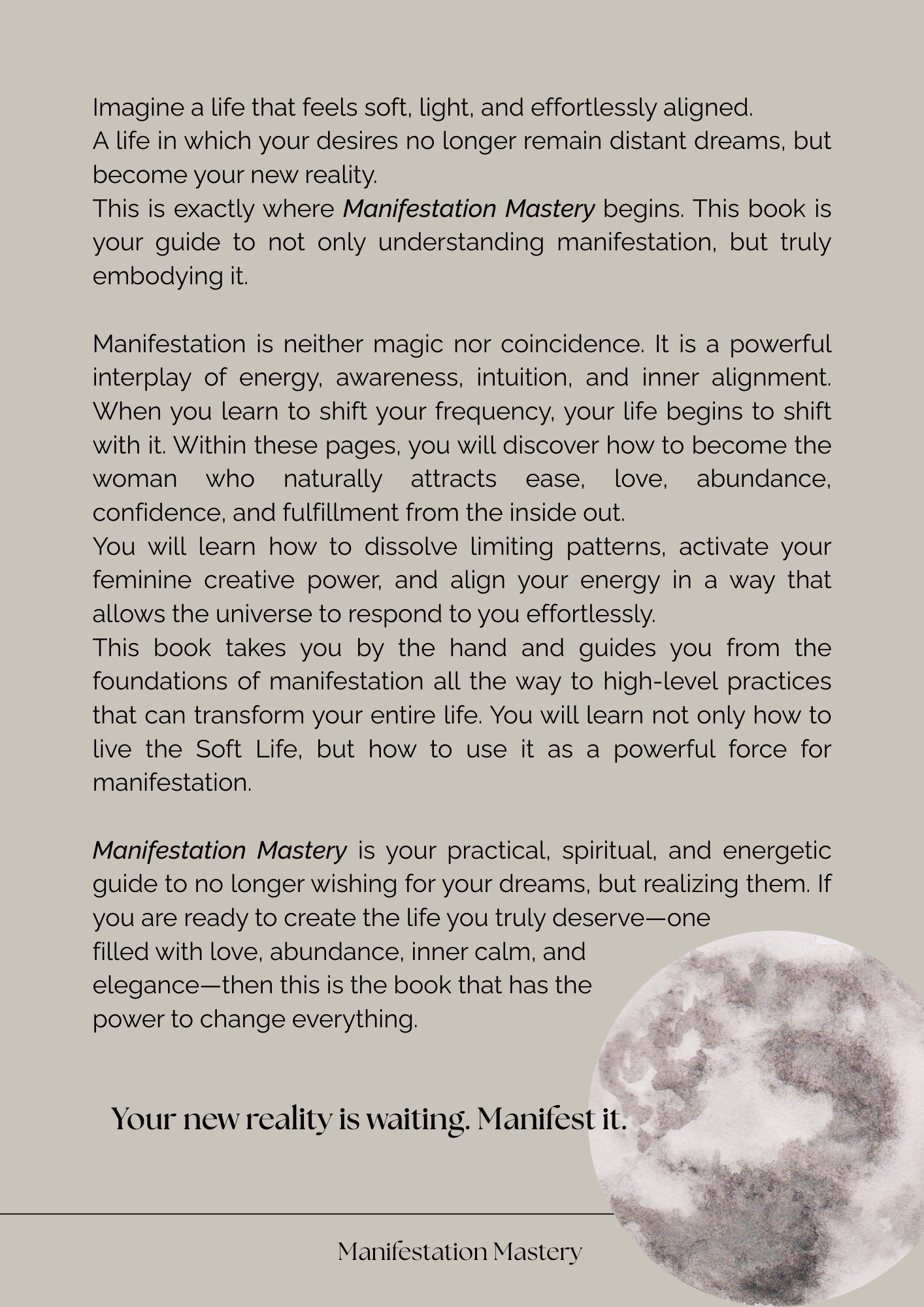 Manifestation Mastery