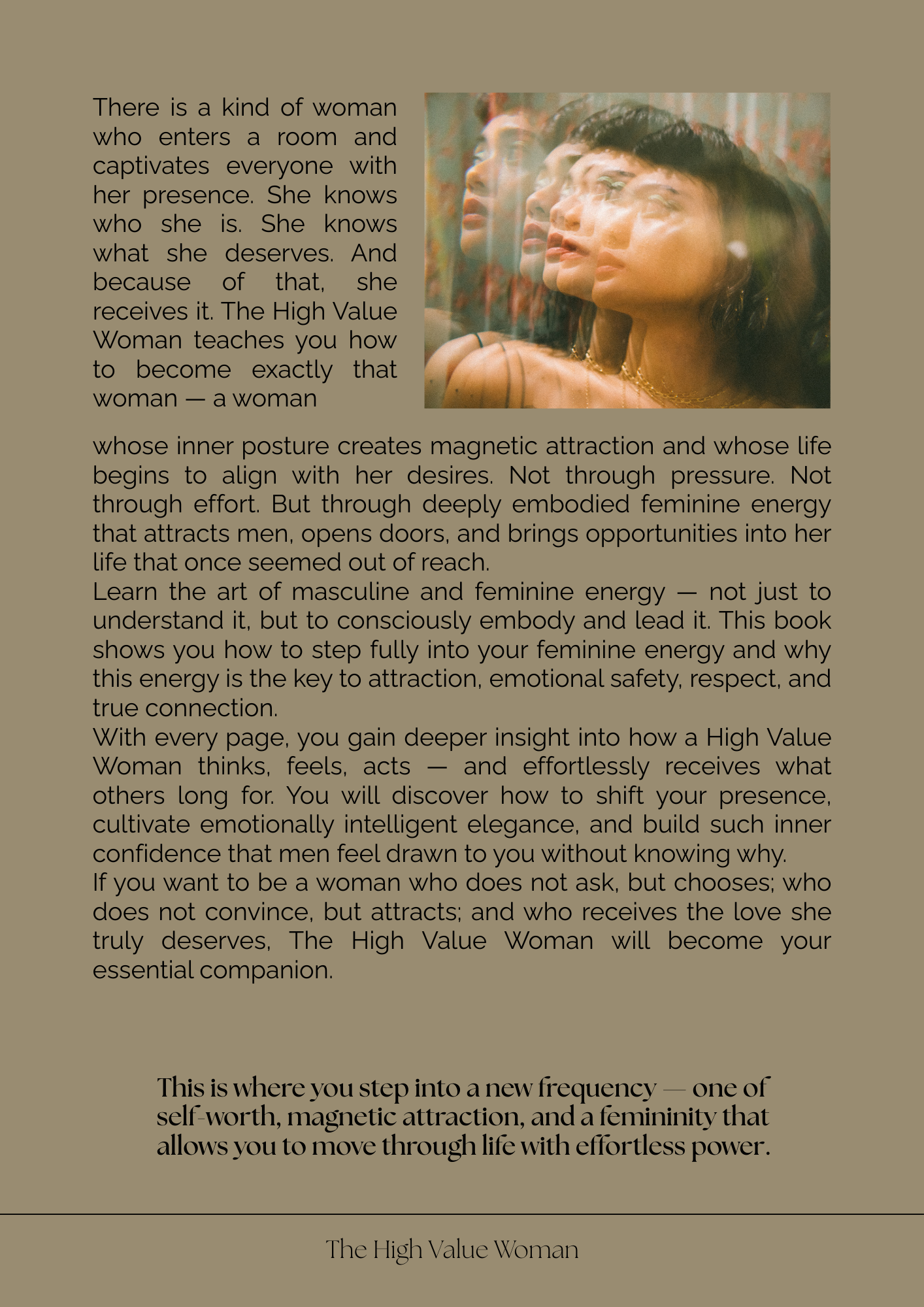 The High Value Woman